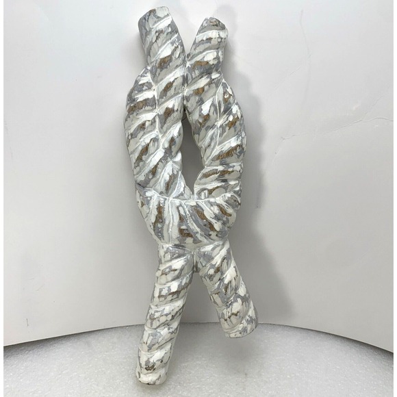 Other - Rope Nautical Knot Handcrafted Mango Wood 13" Wall‎ Hanging Sculpture Decoration